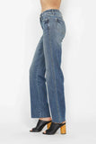 Judy Blue Full Size Tummy Control Straight Jeans Style #: 88870 - Rosa Apparel