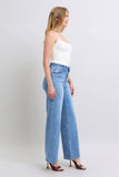 Judy Blue Full Size Wide Leg Jeans with Pockets - Rosa Apparel