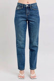 Judy Blue Full Size High Waisted Rigid Magic Non-destroy Straight Leg Jeans Plus Size - Rosa Apparel