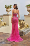 Juliet Beaded Mesh Mermaid Gown with Ornate Bodice JT2709T