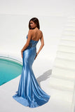 Juliet Beaded Satin Strapless Gown JT2530K - Rosa Apparel