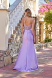 Juliet Corset Gown with Sheer Bodice and Train JT2678R Lilac
