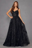 Juliet Elegant Lace Appliqué Sweetheart A-Line Gown JT2495A - Rosa Apparel