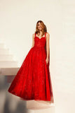 Juliet Elegant Lace Appliqué Sweetheart A-Line Gown JT2495A - Rosa Apparel