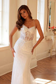 Juliet Elegant Lace Sleeveless Mermaid Bridal Gown JT2481UW - Rosa Apparel