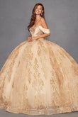 Juliet Off-Shoulder Embroidered Quinceanera Ball Gown - JT1488H - Rosa Apparel
