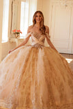 Juliet Off-Shoulder Embroidered Quinceanera Ball Gown - JT1488H - Rosa Apparel