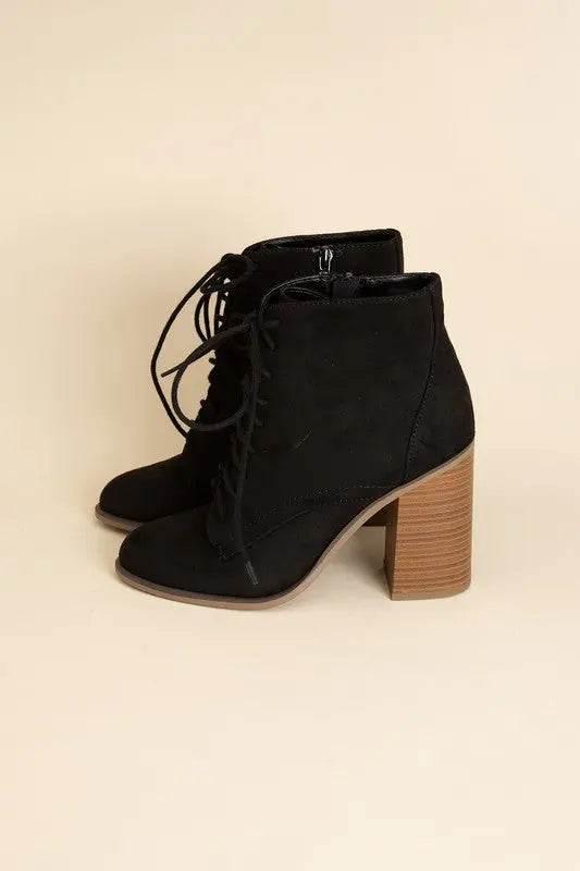 Kidman Lace Up Boots - Rosa Apparel