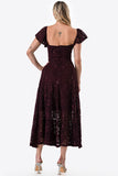 LA SCALA Butterfly Sleeve Sequin Lace Evening Dress 26091