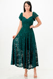 LA SCALA Butterfly Sleeve Sequin Lace Evening Dress 26091