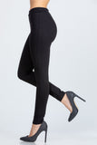 LA SCALA High Waist Stretch Ponte Skinny Pants 2865