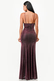 LA SCALA Sparkling Jacquard Cowl Neck Evening Dress 26004