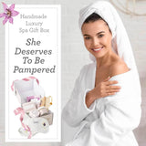 Lizush Lavender Bath and Body set, Natural Skincare Appreciation Gift Box - Rosa Apparel