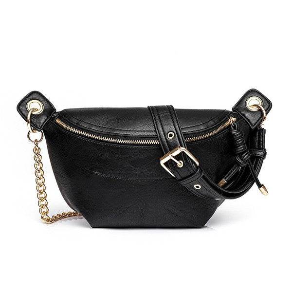 Luxe Convertible Sling Belt Bum Bag - Rosa Apparel