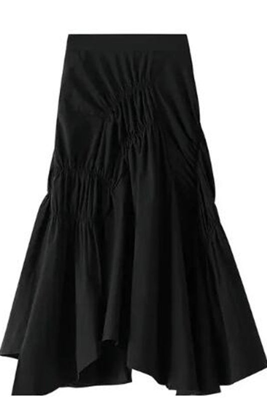 Miss Sparkling High Waist Ruffled Layered Skirt