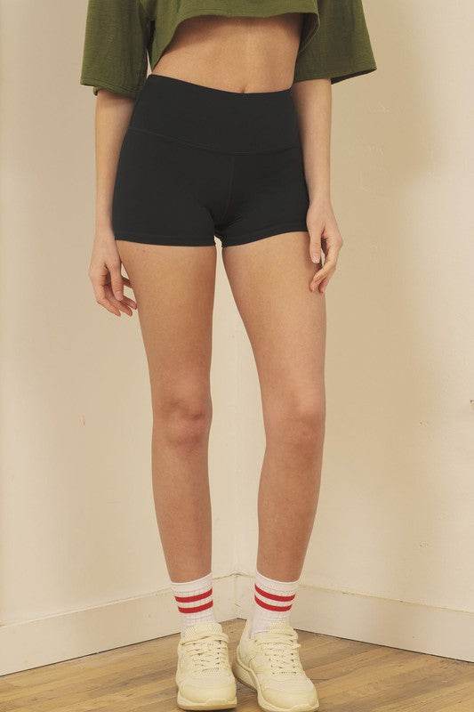 Naomi Women's Brushed Nylon Training Regular Fit Shorts - Rosa Apparel