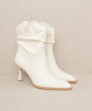 OASIS SOCIETY Riga - Western Inspired Slouch Boots - Rosa Apparel