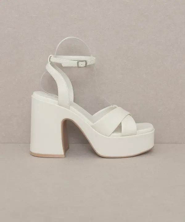 Oasis Society Norah - Chunky Platform Heel - Rosa Apparel