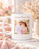Personalized Photo Mug with Custom Text or Logo – 11oz & 15oz