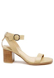 RAG&CO DOLPH STACK BLOCK HEELED SANDAL - Rosa Apparel