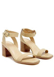 RAG&CO DOLPH STACK BLOCK HEELED SANDAL - Rosa Apparel