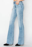 RISEN High Rise Bootcut Jeans - Rosa Apparel
