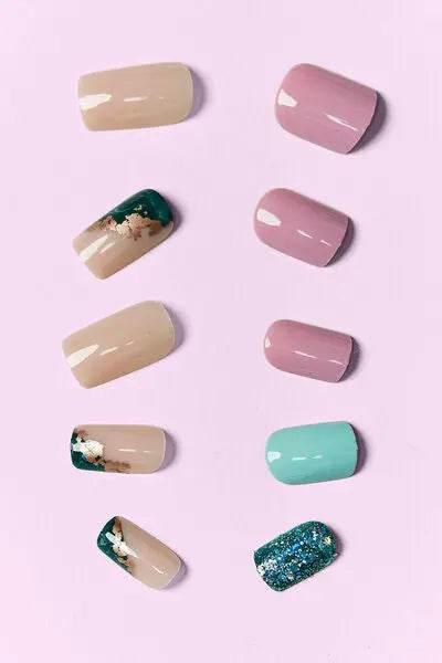 SO PINK BEAUTY Press On Nails 2 Packs - Rosa Apparel