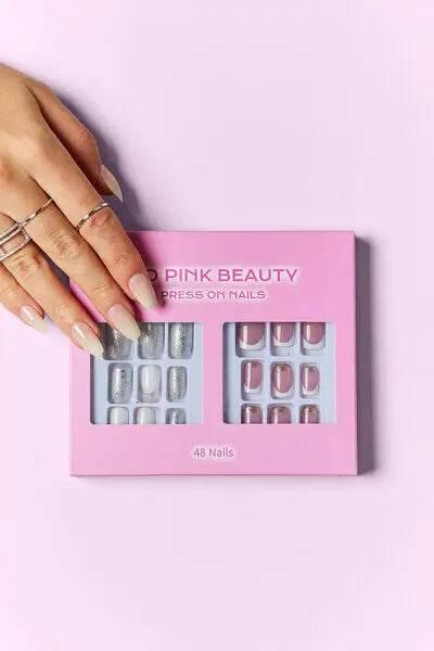 SO PINK BEAUTY Press On Nails 2 Packs - Rosa Apparel