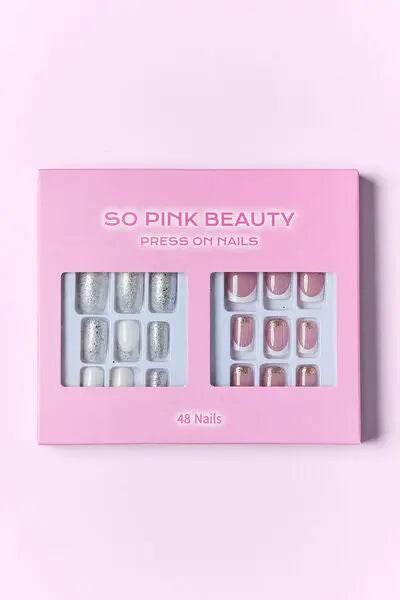 SO PINK BEAUTY Press On Nails 2 Packs - Rosa Apparel