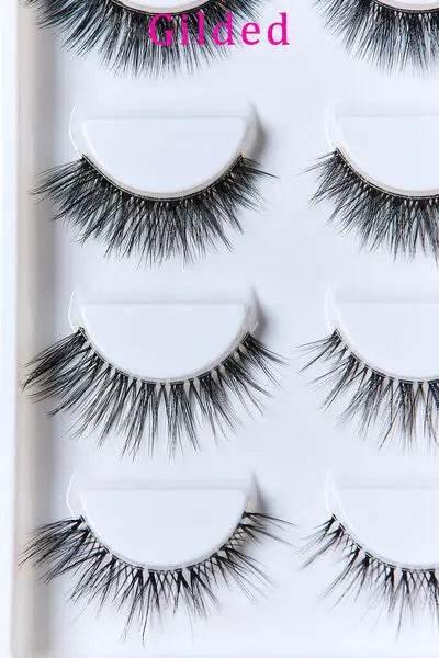 SO PINK BEAUTY Faux Mink Eyelashes Variety Pack 5 Pairs - Rosa Apparel
