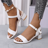 STEVVEX Genuine Leather T-Strap Low Heel Sandals ST85SH8311SEF