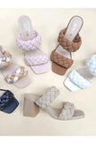 Soda Buggy-High Heels Mules - Rosa Apparel