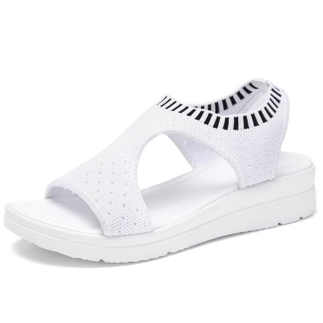 Stevvex Women's Breathable Mesh Comfort Walking Sandals ST85SH5344GFV