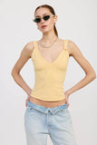 V NECK CAMI TOP - Rosa Apparel