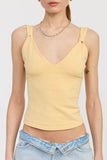 V NECK CAMI TOP - Rosa Apparel