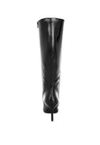 Warley Patent Faux Leather Calf Boots – Women’s Stiletto Heel Boots by Rosa Apparel - Rosa Apparel