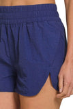 Zenana Windbreaker Smocked Waistband Running Shorts - Rosa Apparel