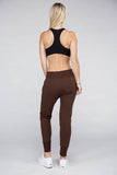 Ambiance Comfy Stretch Lounge Elastic Waist Sweat Pants - Rosa Apparel