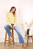 Lilou Flare Stretch Blue Denim Jeans - Rosa Apparel