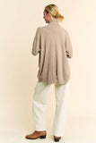 Davi & Dani Turtleneck Long Sleeve Knit Top Sweater - Rosa Apparel