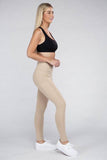 Ambiance Active Leggings Featuring Concealed Pockets - Rosa Apparel