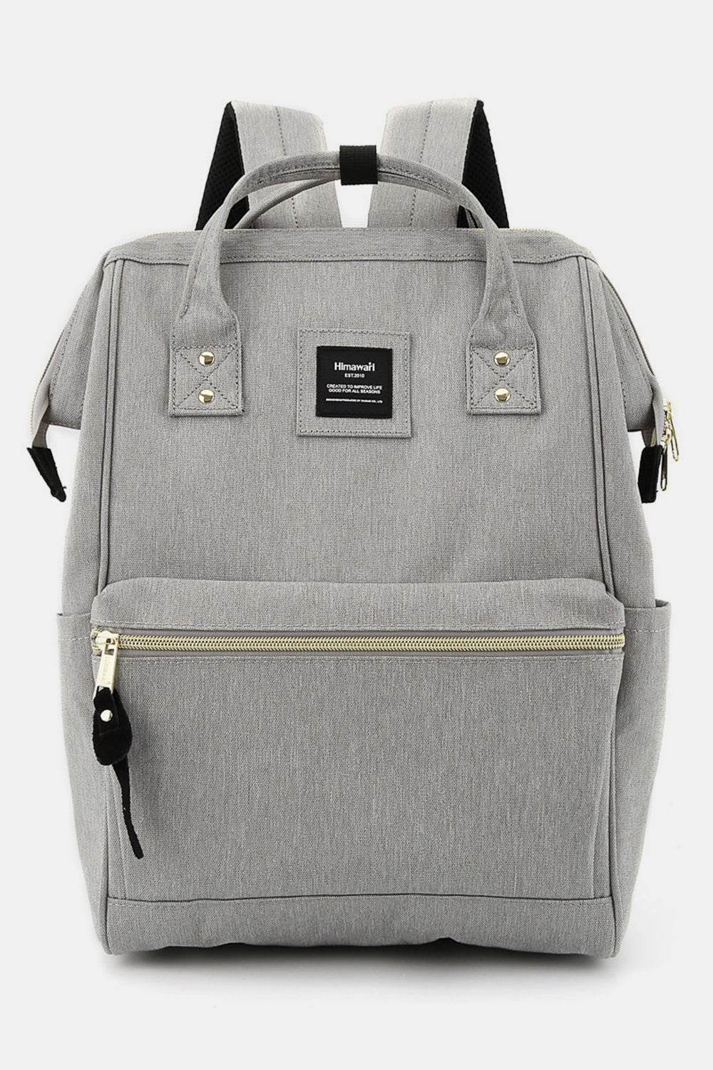Himawari Waterproof Canvas Backpack Bag with Side Pockets - Rosa Apparel