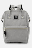 Himawari Waterproof Canvas Backpack Bag with Side Pockets - Rosa Apparel