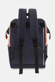 Himawari Waterproof Canvas Backpack Bag with Side Pockets - Rosa Apparel