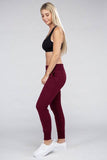 Ambiance Comfy Stretch Lounge Elastic Waist Sweat Pants - Rosa Apparel