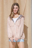 Sweet Generis Reversible Zipup Windbreaker Hoodie - Rosa Apparel