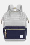 Himawari Waterproof Canvas Backpack Bag with Side Pockets - Rosa Apparel