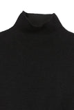 Lilou Mock Neck Lace-Up Open Back Long Sleeves Top - Rosa Apparel
