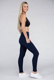 Ambiance Active Leggings Featuring Concealed Pockets - Rosa Apparel