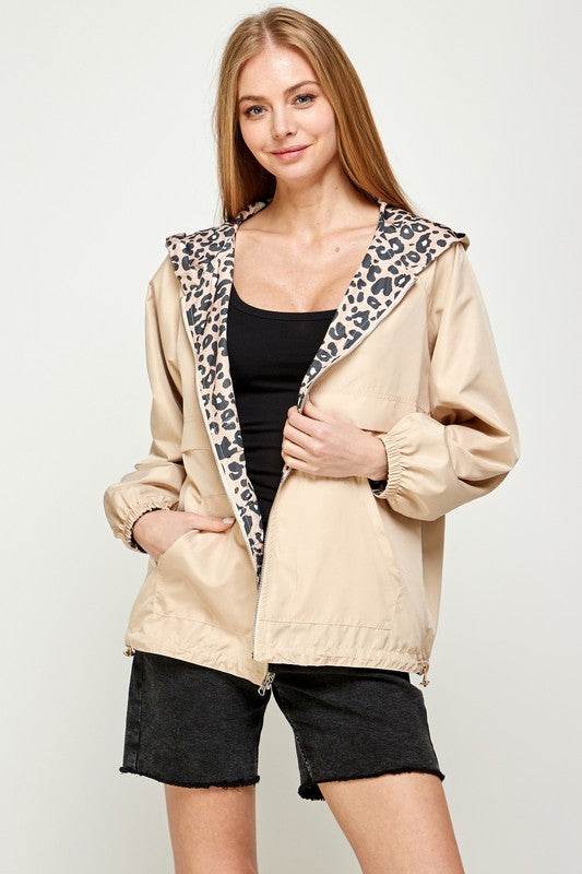 Sweet Generis Reversible Zipup Windbreaker Hoodie - Rosa Apparel